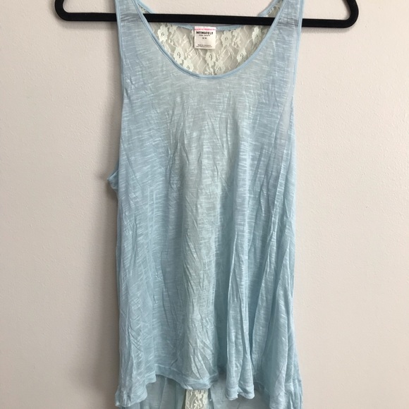 Free People Intimately light blue tank top - Picture 2 of 8